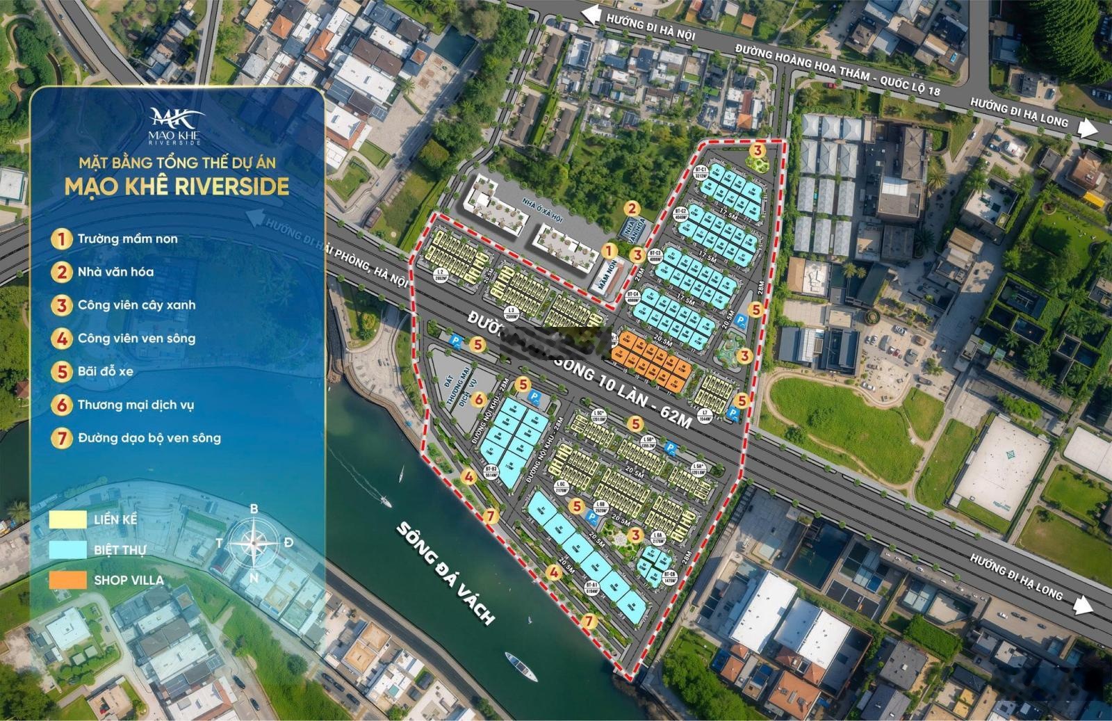 Quỹ Hàng Giá Tốt Cực Hiếm Dự Án Mạo Khê Riverside Giữa Tâm Điểm Giàu Sang Vùng Đất Mỏ