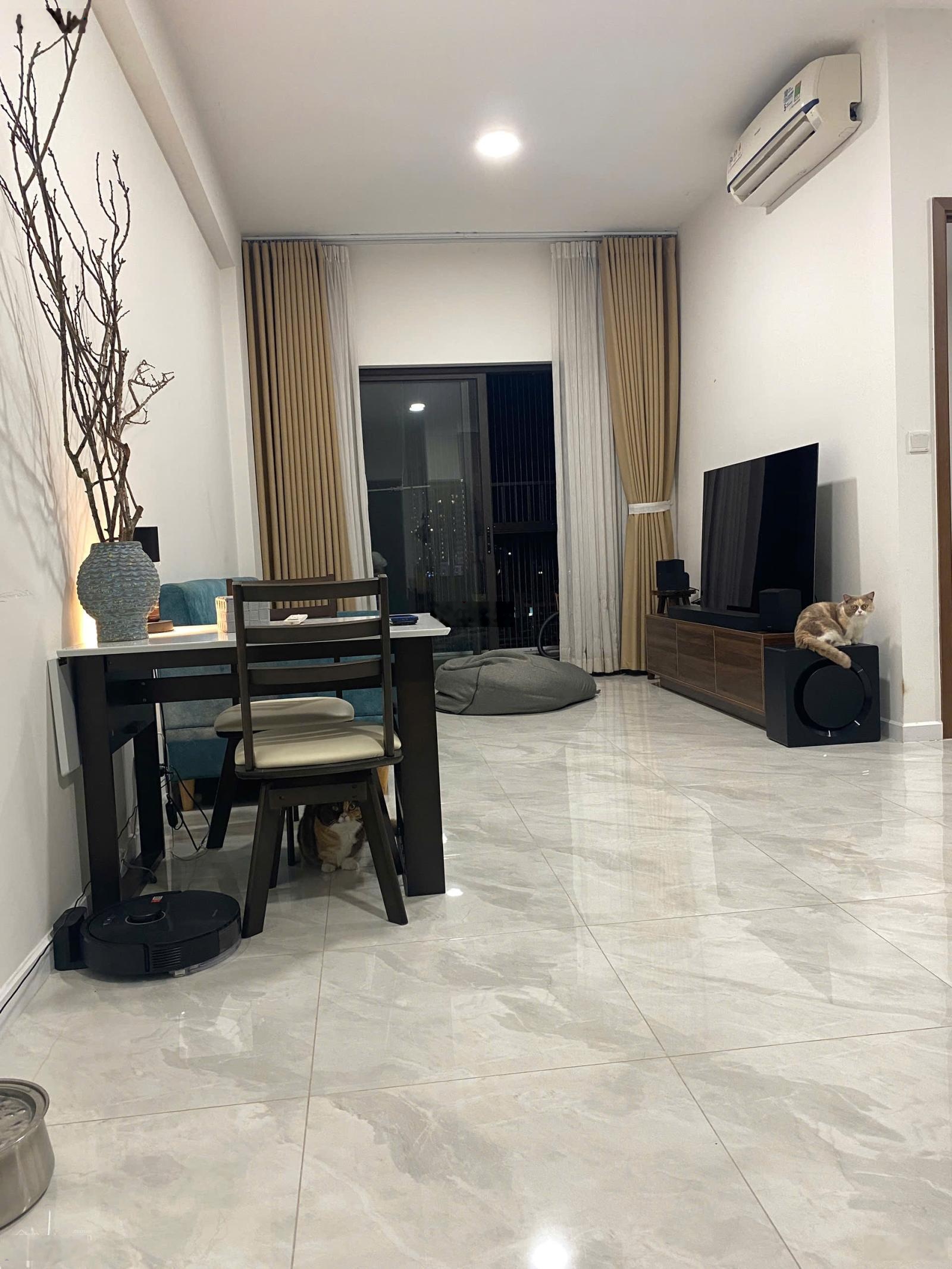 PRIVIA KHANG ĐIỀN CHO THUÊ: Căn 1pn+1 cho thuê giá 11.5tr/th full nội thất vào ở ngay. nhà mới
