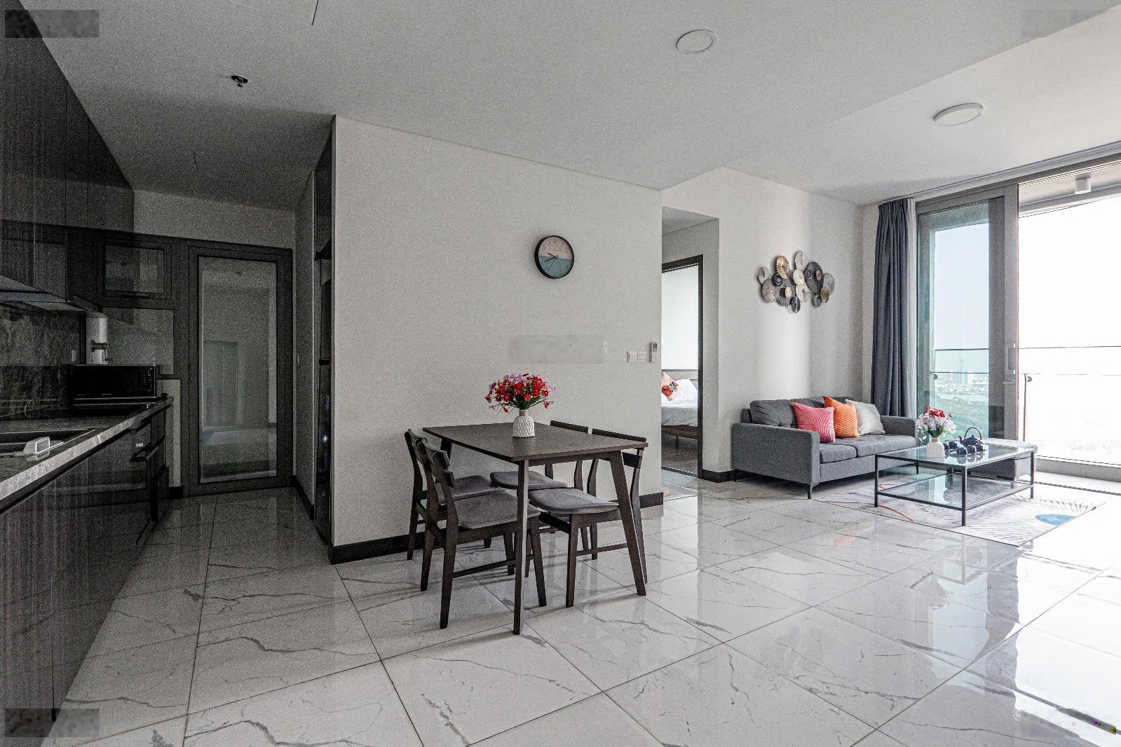 Bán gấp căn 1PN 1WC full nội thất Empire City. Nhà mới đẹp view sông thoáng mát