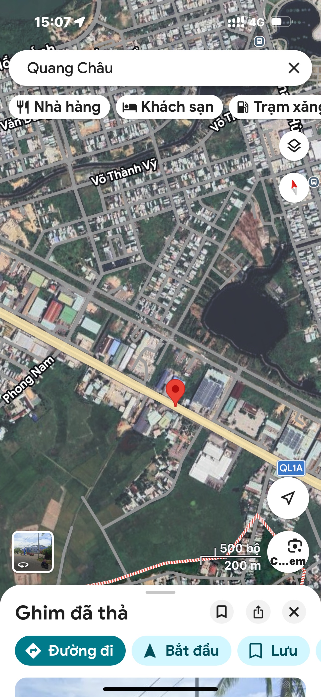 Cho thuê kho 2000m2 đường Quốc Lộ 1A - Hoà Xuân