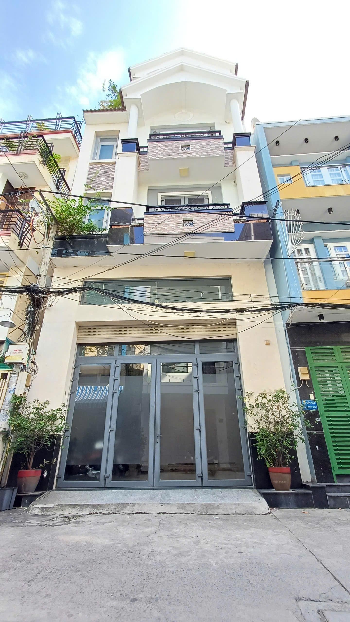 Nhà đẹp, hẻm 8m - phạm phú thứ - 5 tầng, 5x18 - cho thuê 55tr/tháng