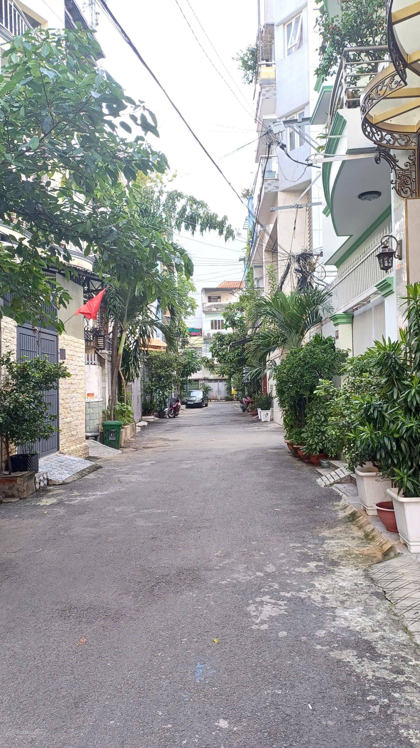 Nhà đẹp, hẻm 8m - khu vip bàu cát - 5 tầng, 5x19 - cho thuê 60tr/tháng