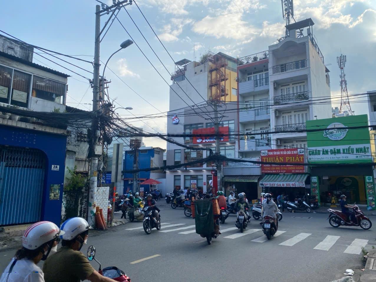 Bán nhà mặt tiền kinh doanh 4,7m*26m ngay góc Lê Quang Định Phường 14 Bình Thạnh chỉ 18 tỷ còn bớt