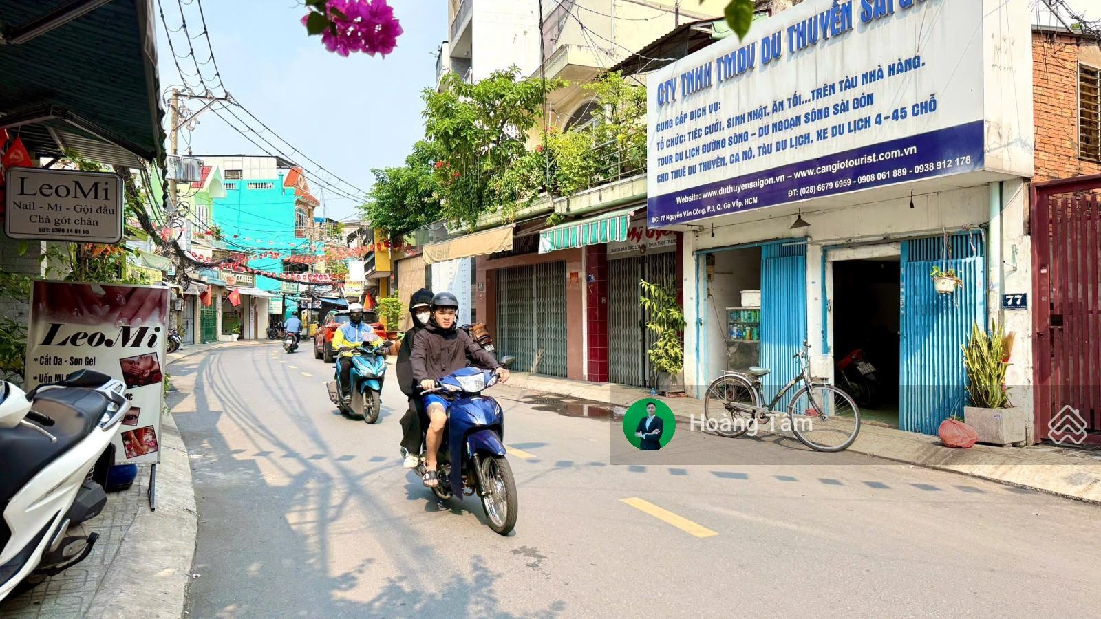 Bán nhà Mặt Tiền Nguyễn Văn Công, số nhà đẹp thần tài, Gò Vấp, DT:4x16m, 4 lầu ST. Giá 14.2 tỷ