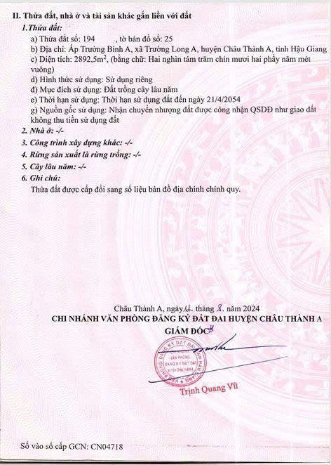 Bán 14.000m2 đất tại thị trấn Một Ngàn -Mặt tiền đường lớn -Thích hợp Phân Lô/đầu tư