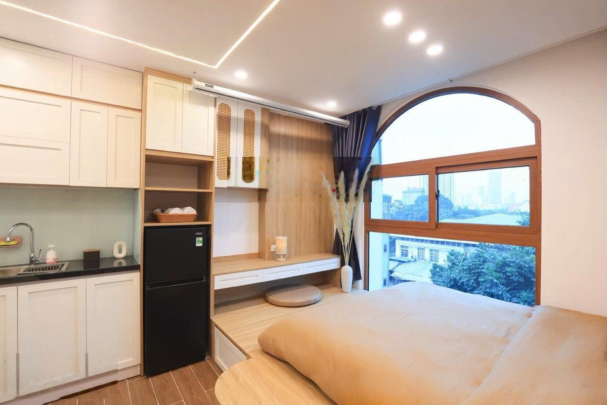 Bán toà CCMN Hoàng Văn Thái, Thanh Xuân 70m x 6T, MT 5.2m, 19 phòng, thang máy, dòng tiền 100 tr/th