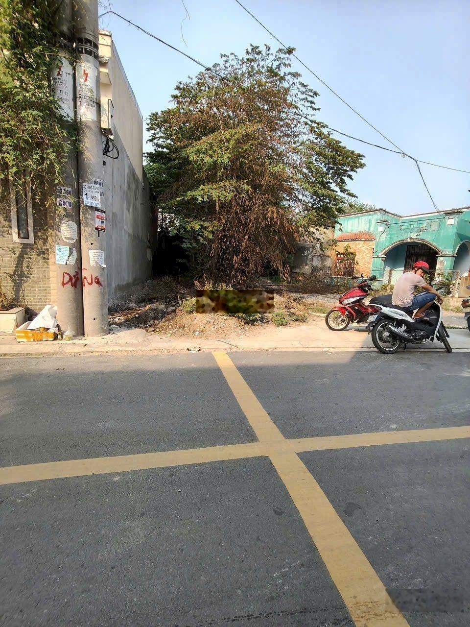 Đất mặt tiền thới tam thôn 12 bis, dt:100m2, sổ hồng riêng, cách đặng thục vịnh chỉ 30m