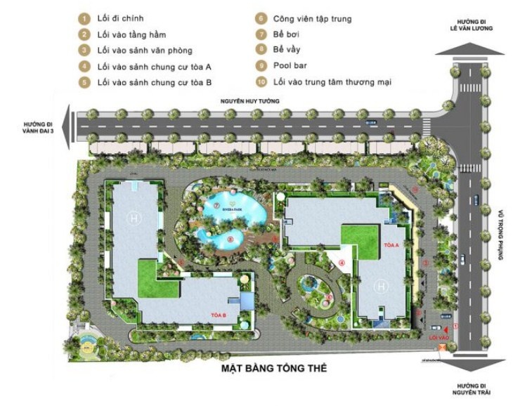 Bán căn 2 ngủ tại Rivera Park Hà Nội, 8,5 tỷ VND, 72m2, 2PN, full nội thất