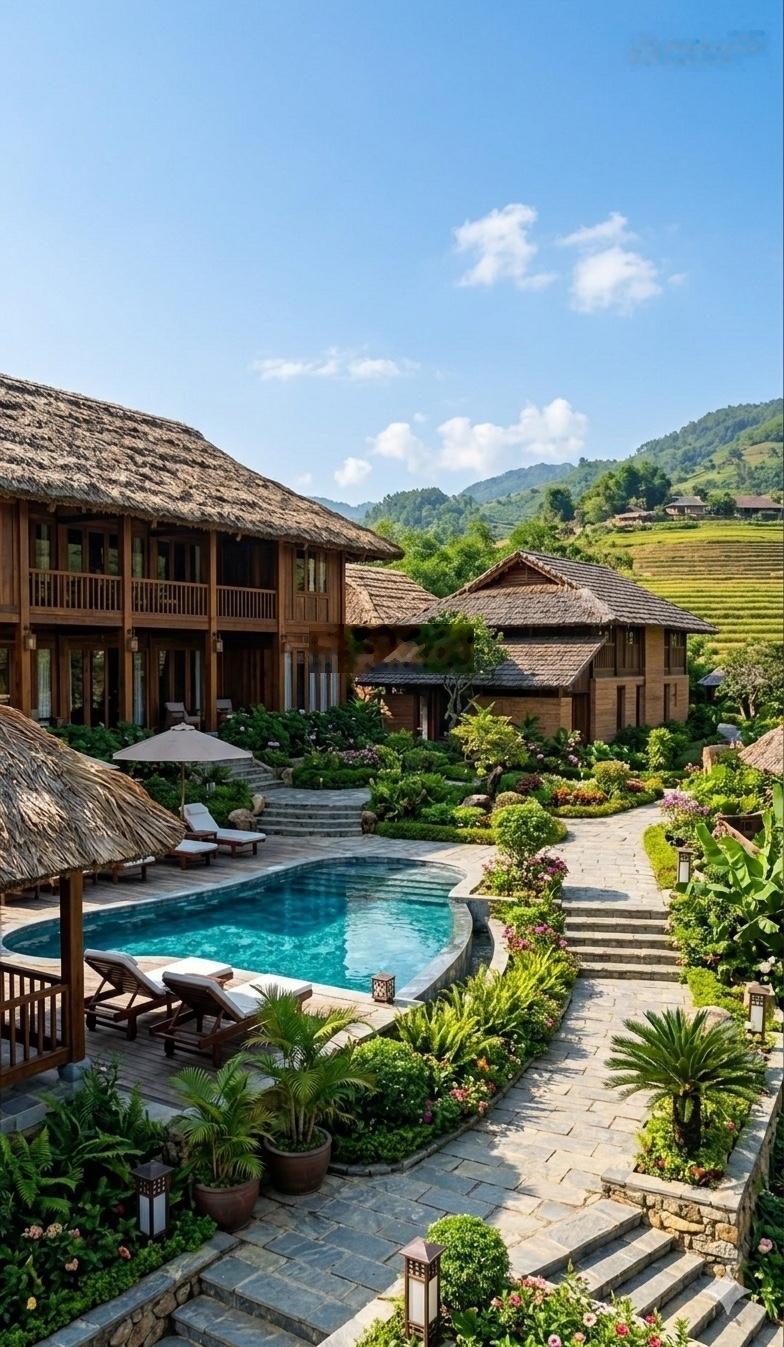 Lô đất 3000m2 Best View tại Mường Hoa giá chỉ 4tr/m2