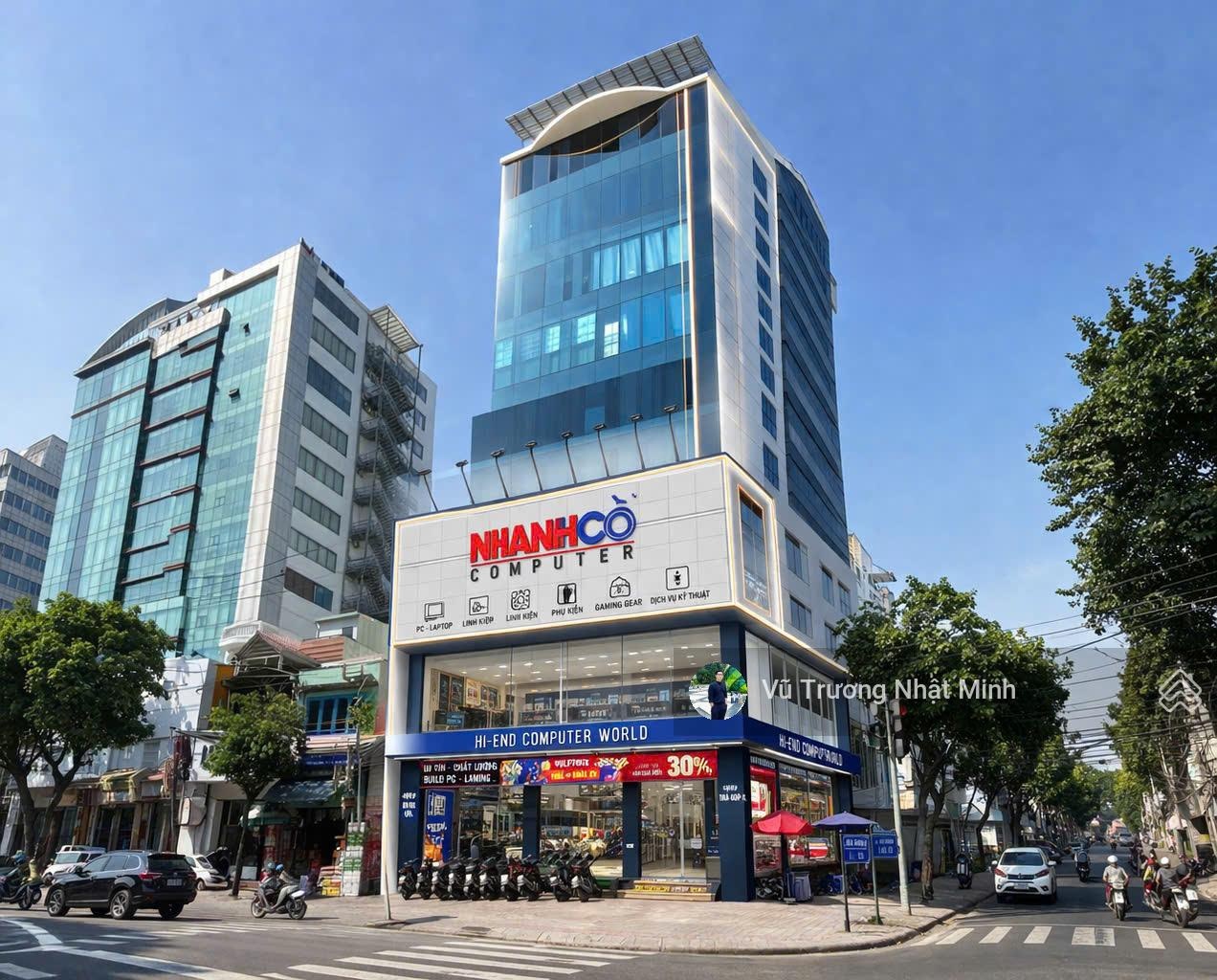 Toà nhà MT Cách Mạng Tháng 8, Quận 3 | 360m2 (12 x 30) | Hầm 11 Tầng | HĐT 400 Triệu | Bán 140 Tỷ