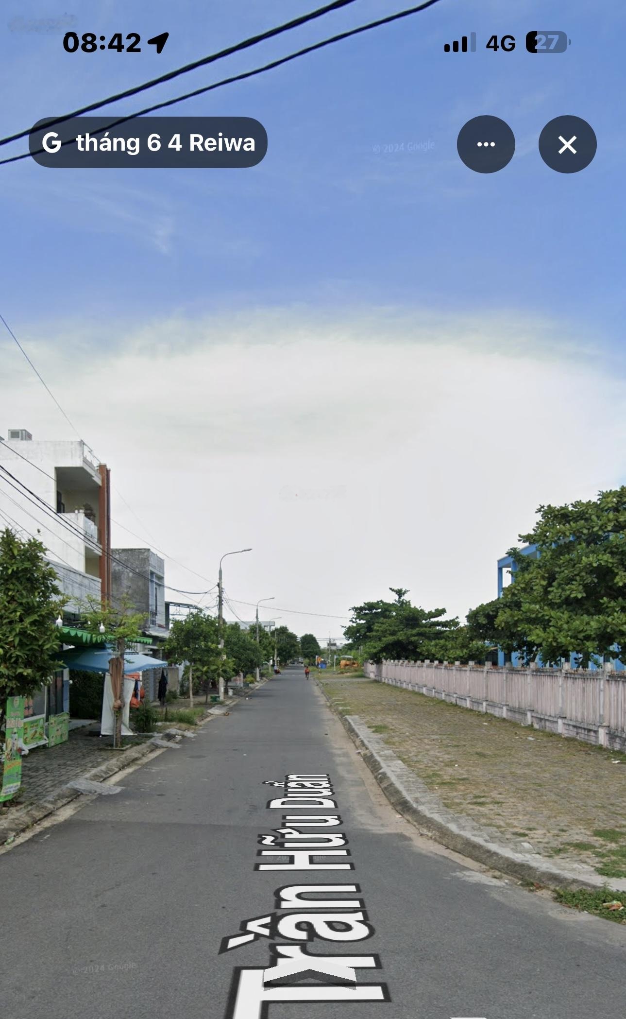 Bán đất tại Trần Hữu Duẩn 113 m2 view công viên hướng Nam cạnh trường học các cấp gần siêu thị AEON