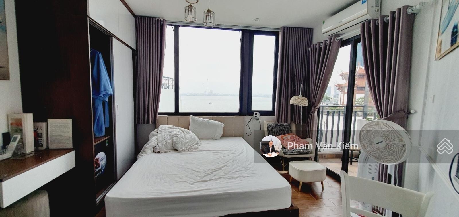 Bán tòa nhà trích sài tây hồ 58m2 8 tầng 12 phòng homestay dòng tiền 66 triệu gần hồ tây