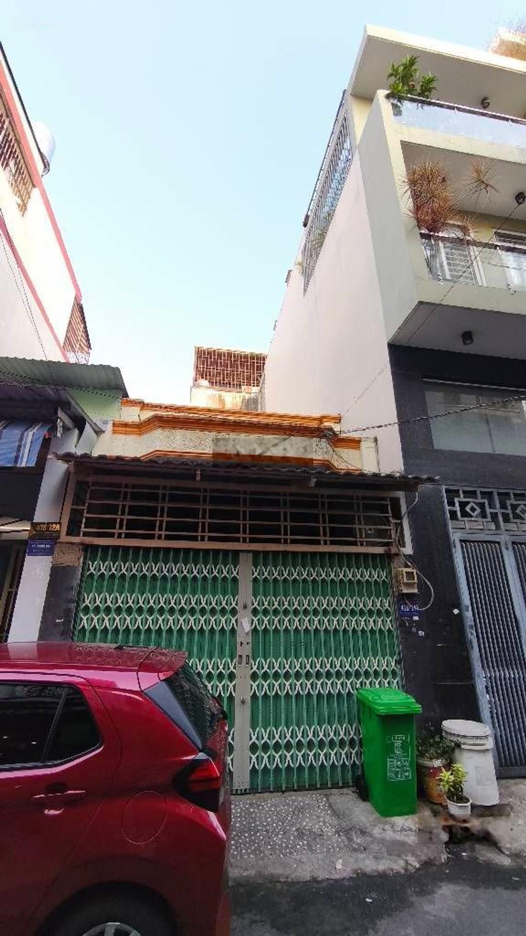 Bán nhà lê văn quới khu dân cư hiện hữu hẻm rộng 6m thông thoáng