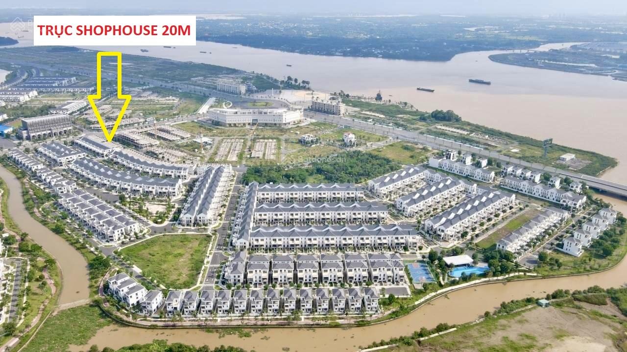Shophouse Aqua City trục 20m The Suite DT 6x20m giá 9.1 tỷ đã nhận nhà pháp lý hoàn thiện
