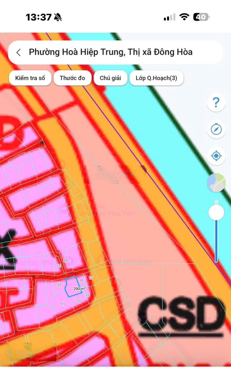 CHÍNH CHỦ CẦN BÁN LÔ ĐẤT VEN BIỂN LÒ 1 Địa chỉ: Thôn Phú Thọ 1, Phường Hoà Hiệp , Tỉnh Đắk