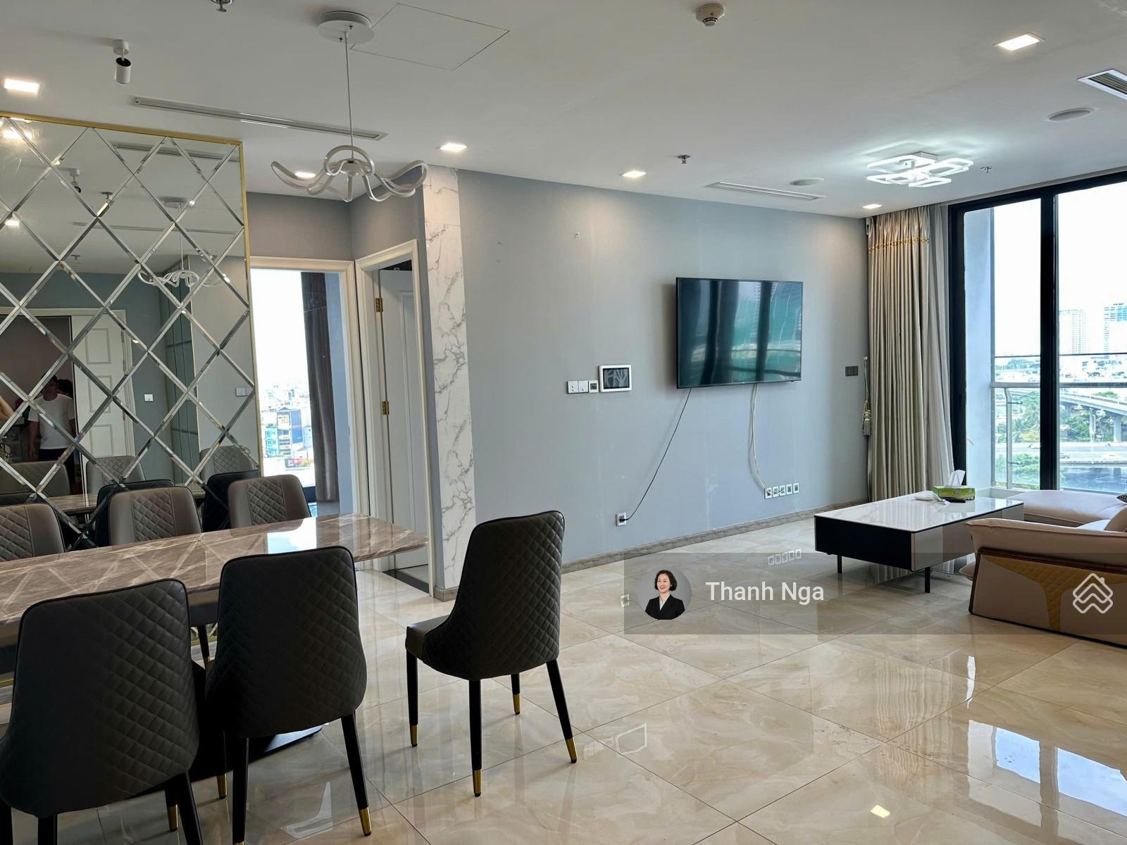Bán căn 3PN Vinhomes Golden River Bason, view sông chuẩn resort, full nội thất sang trọng