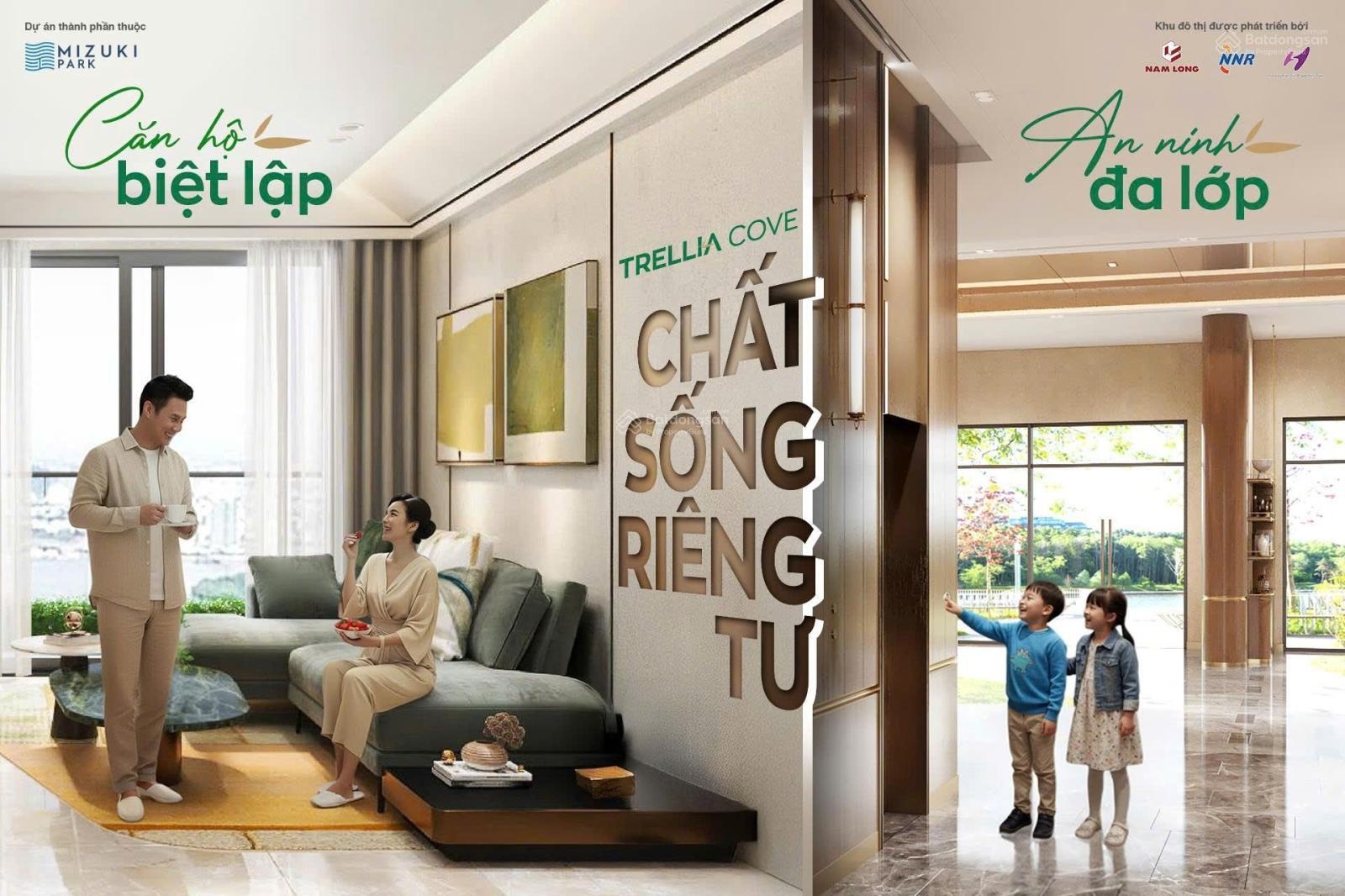 Căn hộ ven sông Mizuki Park, ký ngay HĐMB 10% chỉ 500tr, cách đại học RMIT 7 phút di chuyển