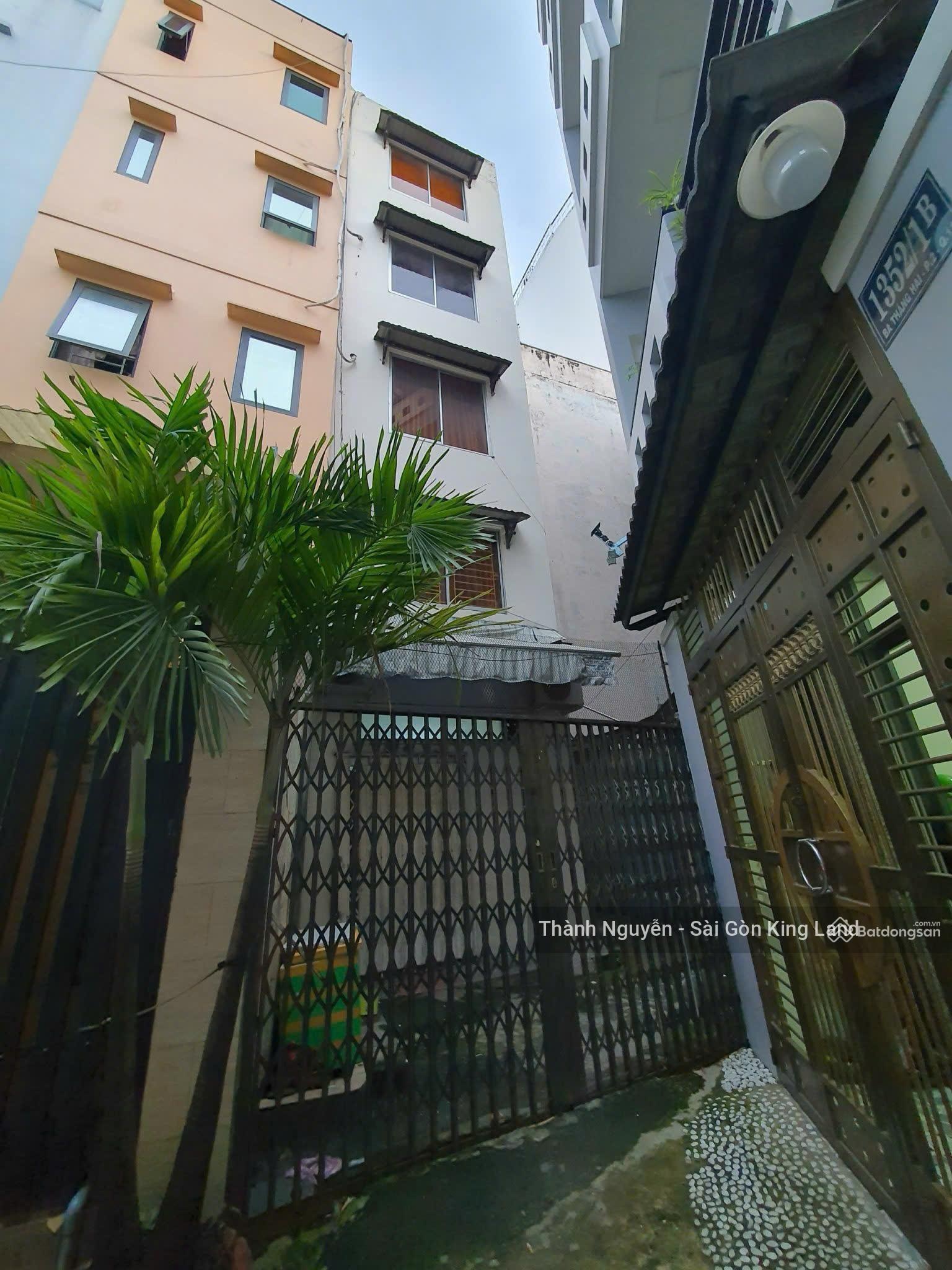 bán gấp nhà 2 mt trước sau đường 3/2 quận 11 dt 3.35m x15m nhà 5 tầng giá bán 15 tỷ thương lượng