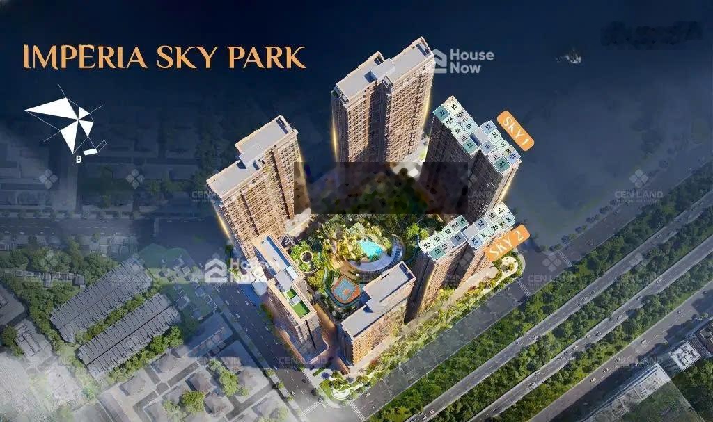 Bán căn hộ 43,53 m2. Giá chỉ 4.05 tỷ, mặt đường Đại lộ Thăng Long, đón đầu Metro Văn Cao - Hòa Lạc