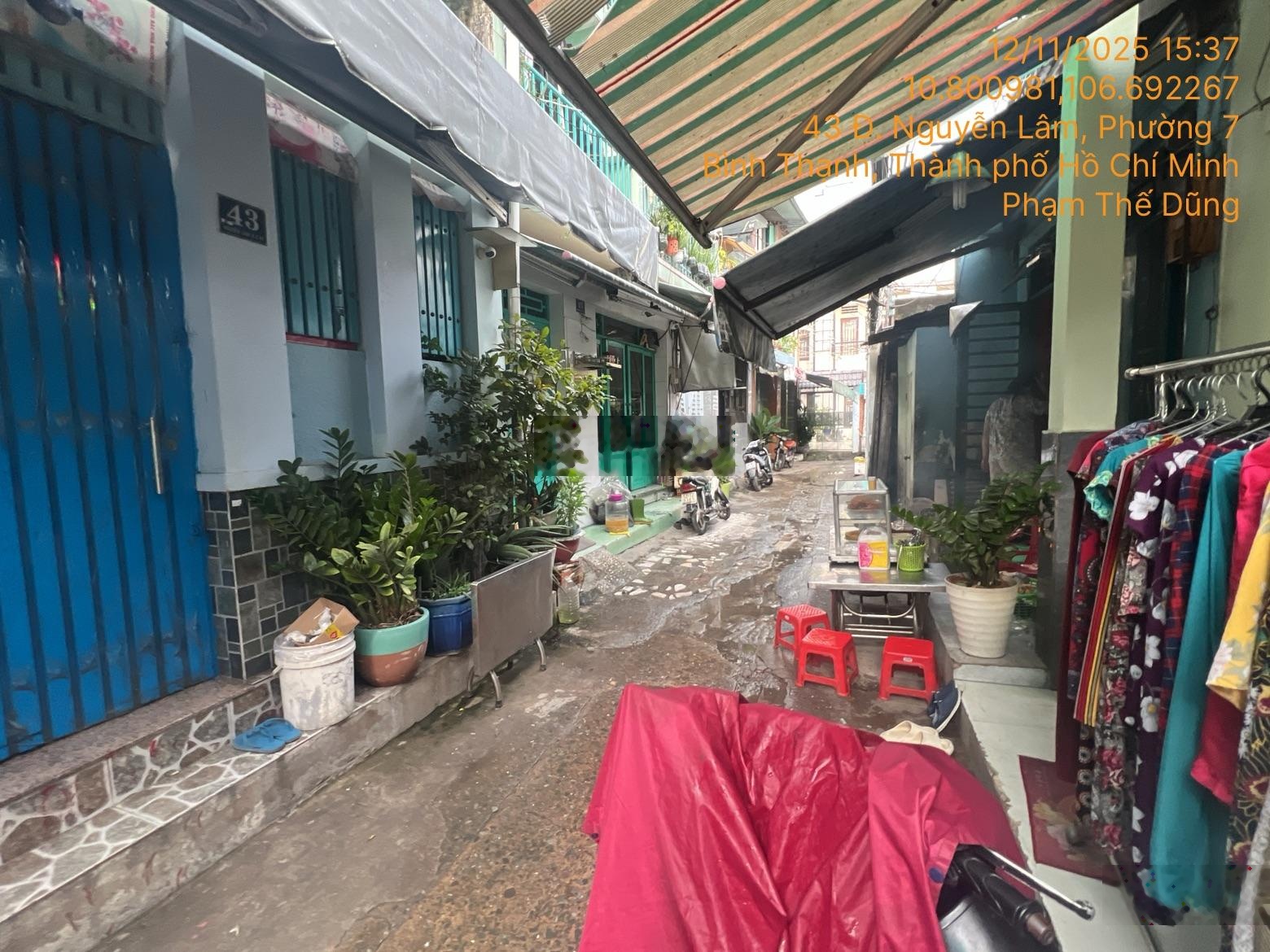Ngân hàng bán trực tiếp BĐS 45m2 tại 41 Nguyễn Lâm, p 3, Q.Bình Thạnh, HCM