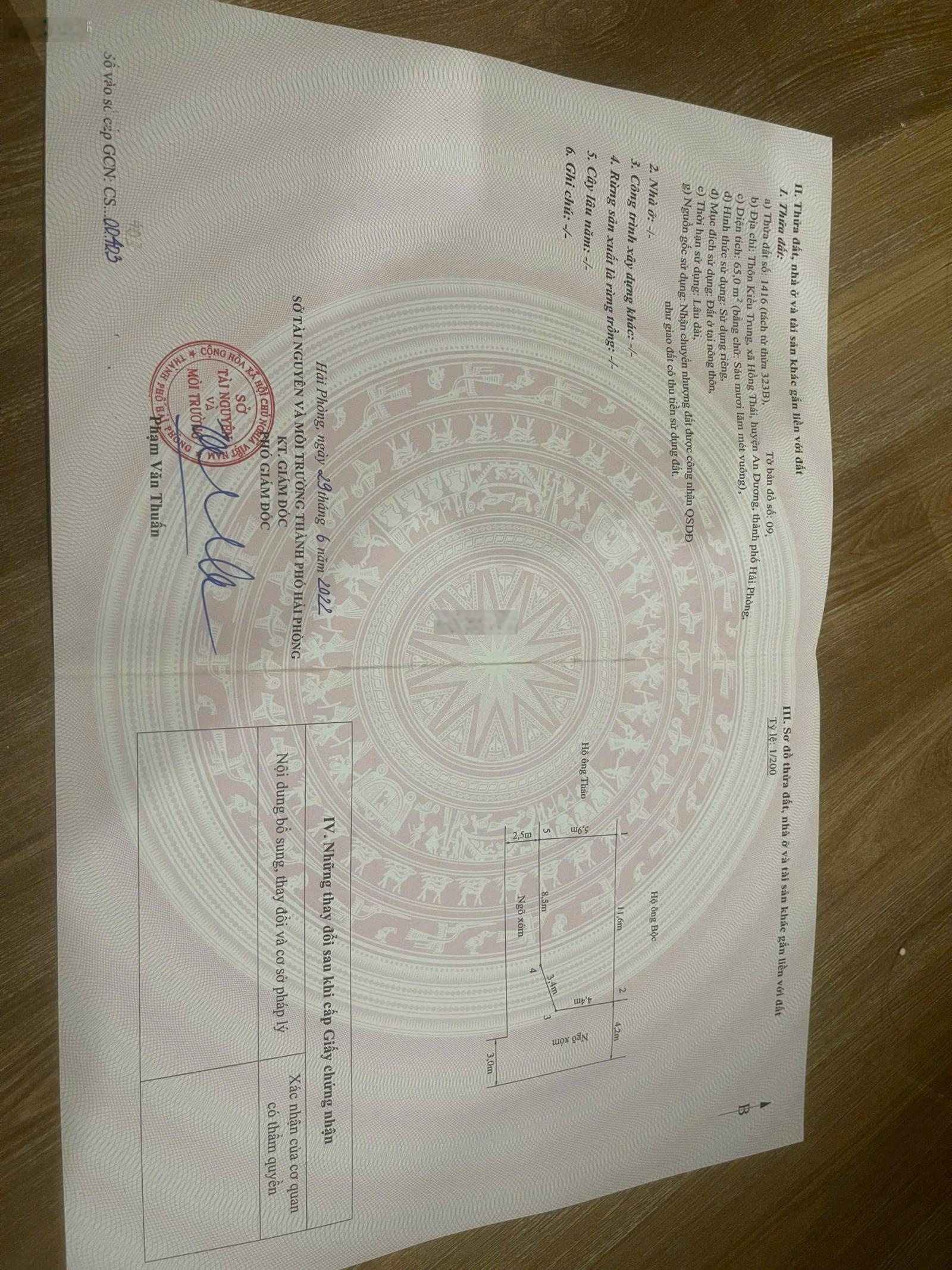 Cơ hội sở hữu lô góc đẹp tại kiều trung hồng thái