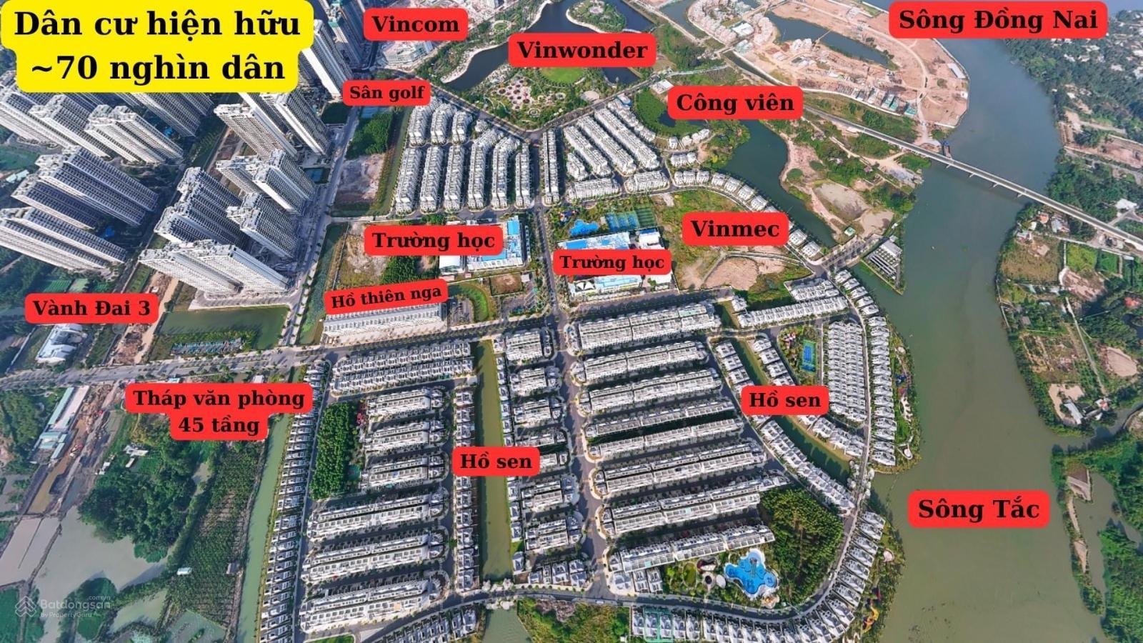 Không thể bỏ qua! Biệt thự song lập đường NX-LP Vinhomes Grand Park 46 tỷ, 200m2