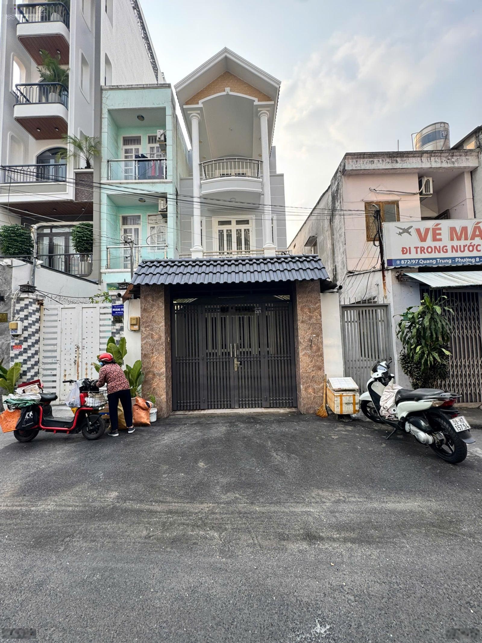 Cho thuê HXT 1 trệt 2 Lầu Quang Trung P10 Gò Vấp