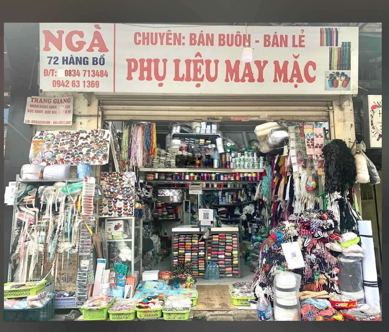 Cho thuê mặt bằng phố chả cá phố cổ hoàn kiếm