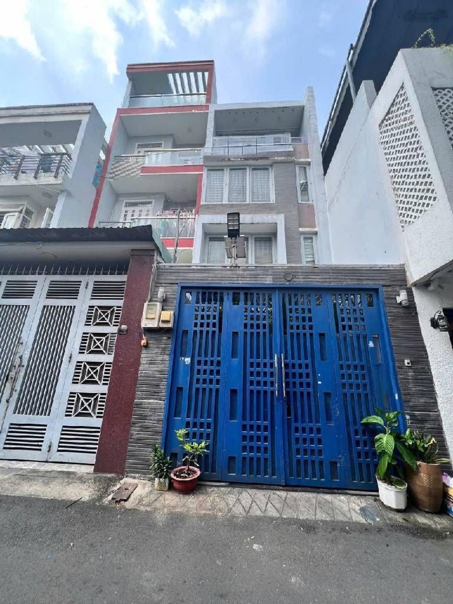Nhà HXH Gò Dầu gần AEON Mall, 90m2, 4.2x22, 4 tầng 4PN, ko lộ giới, Chỉ 10 tỷ