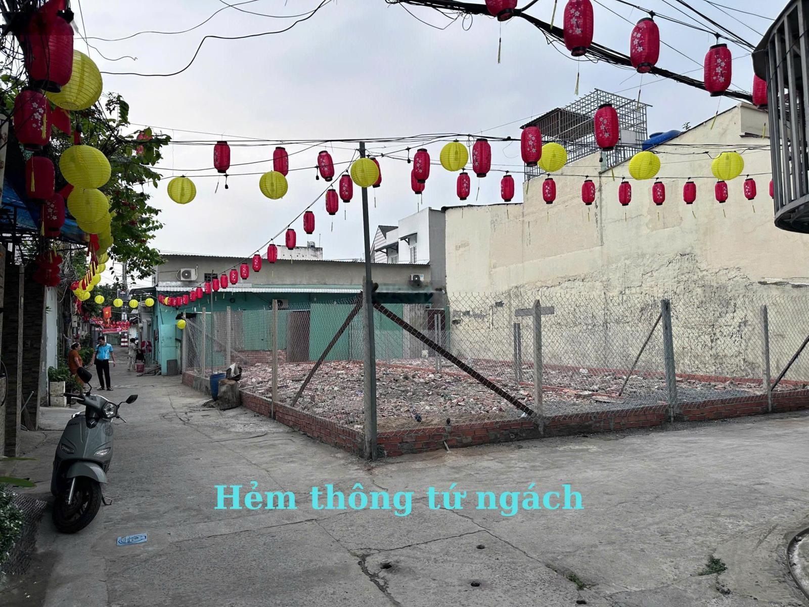 Bán lô Góc 2 mặt tiền hẻm khu Bên Sông, Hiệp Bình Chánh -TP. THỦ ĐỨC, gần nhà hàng Bên Sông