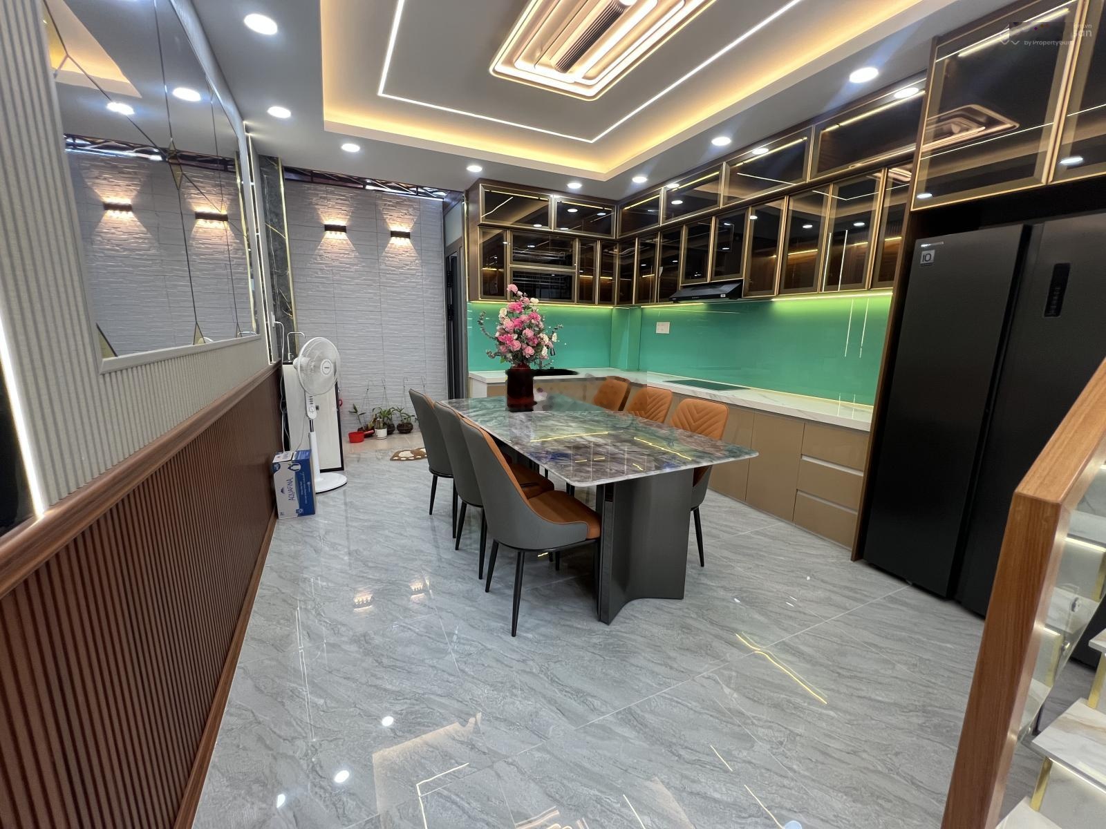 nhà 5 tầng mới xây full nội thất - 60m2 - hẻm xe hơi thông THẠNH XUÂN 25 - THỚI AN QUẬN 12