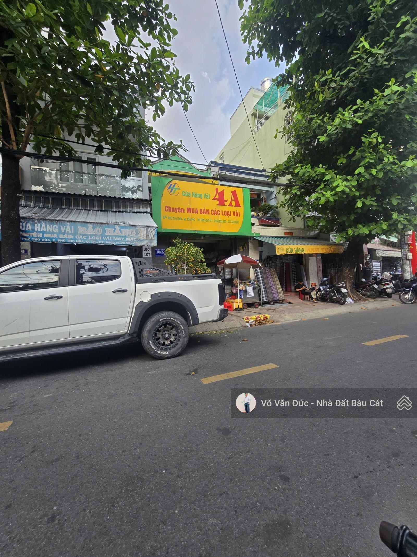 Bán nhà MTKD CHỢ VẢI Phú Thọ Hoà- Tân Phú.DT 4.1x16- 1 Lầu- giá rất tốt chỉ hơn 13 TỶ