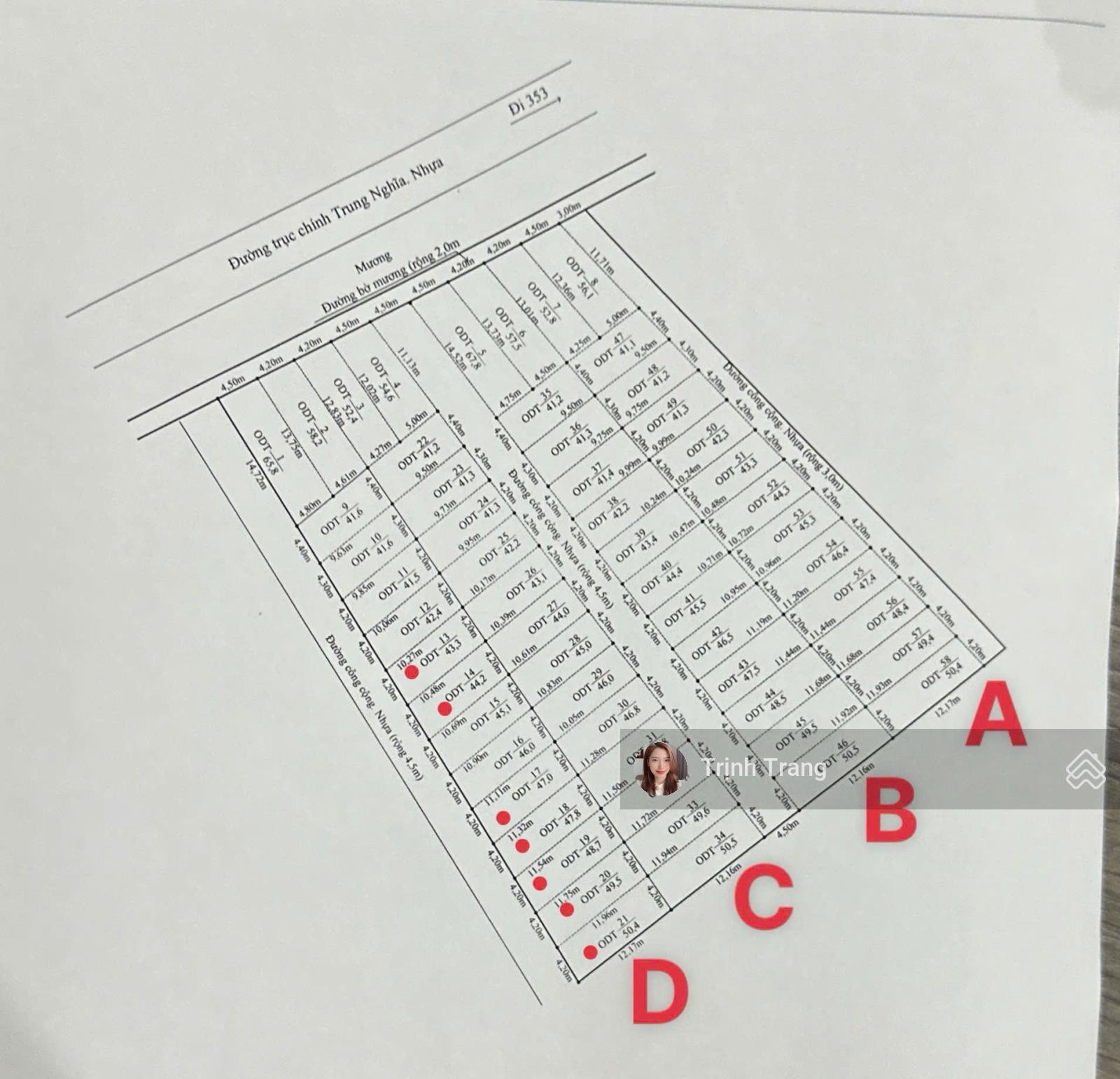 Bán đất ngõ trải nhựa 4,5m ô tô tránh nhau 9xx triệu