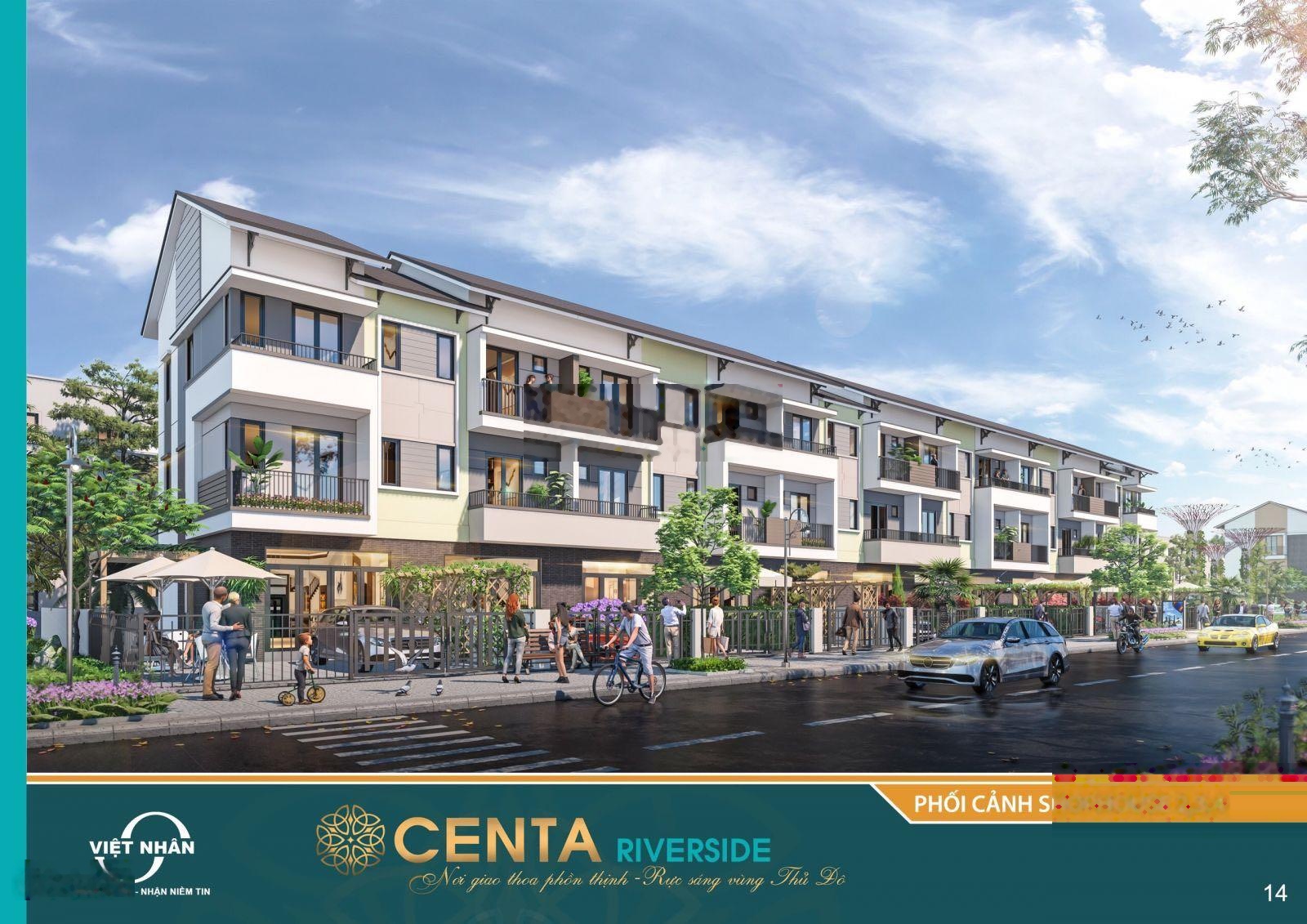 Chính chủ mình cần bán gấp căn shophouse 3 tầng 100m2 siêu đẹp KĐT Centa Riverside giá chỉ 7,x tỷ