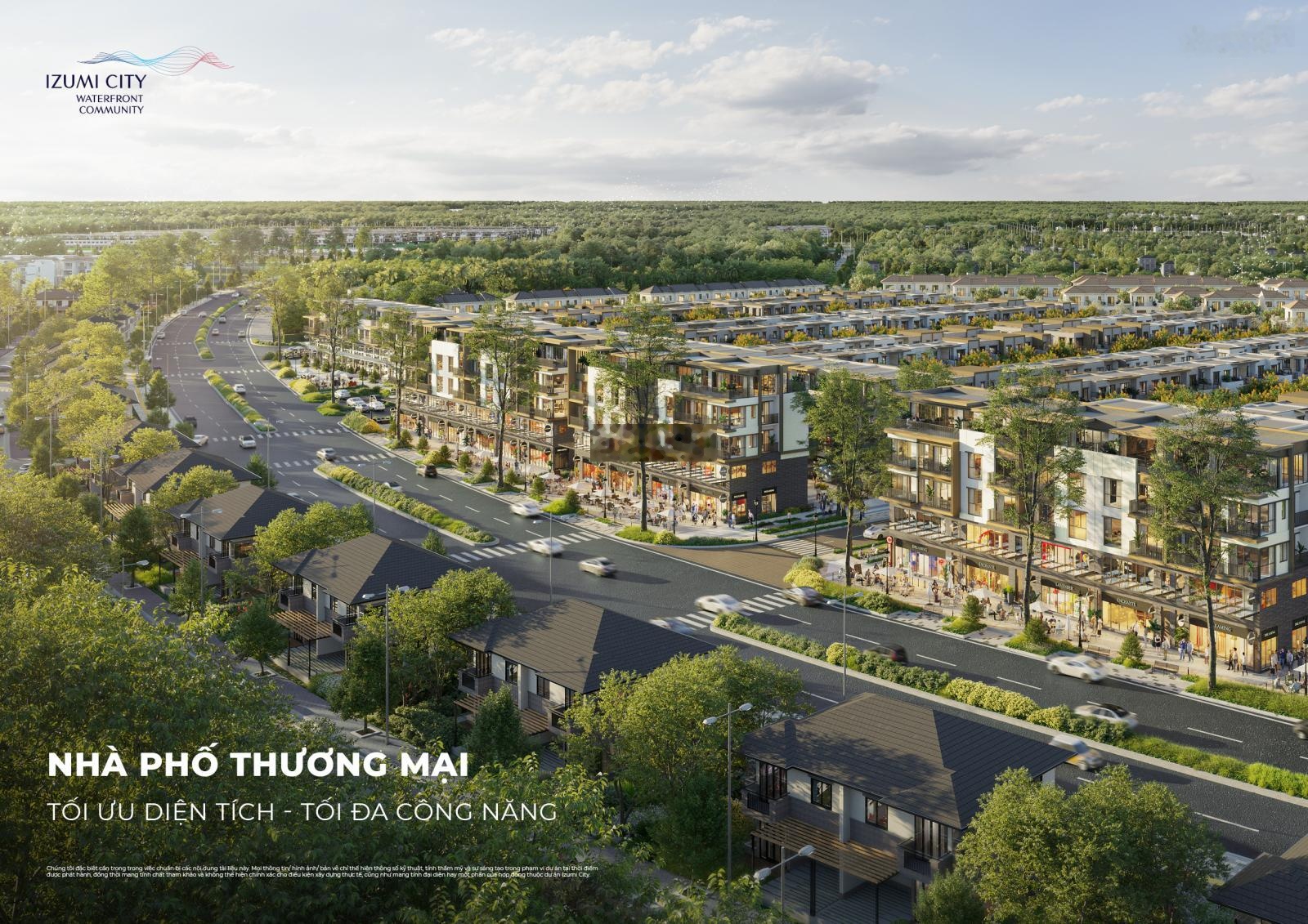 Bán nhà phố Izumi City Nam Long, bất động sản thật giá trị thật, giá 7.8 tỷ
