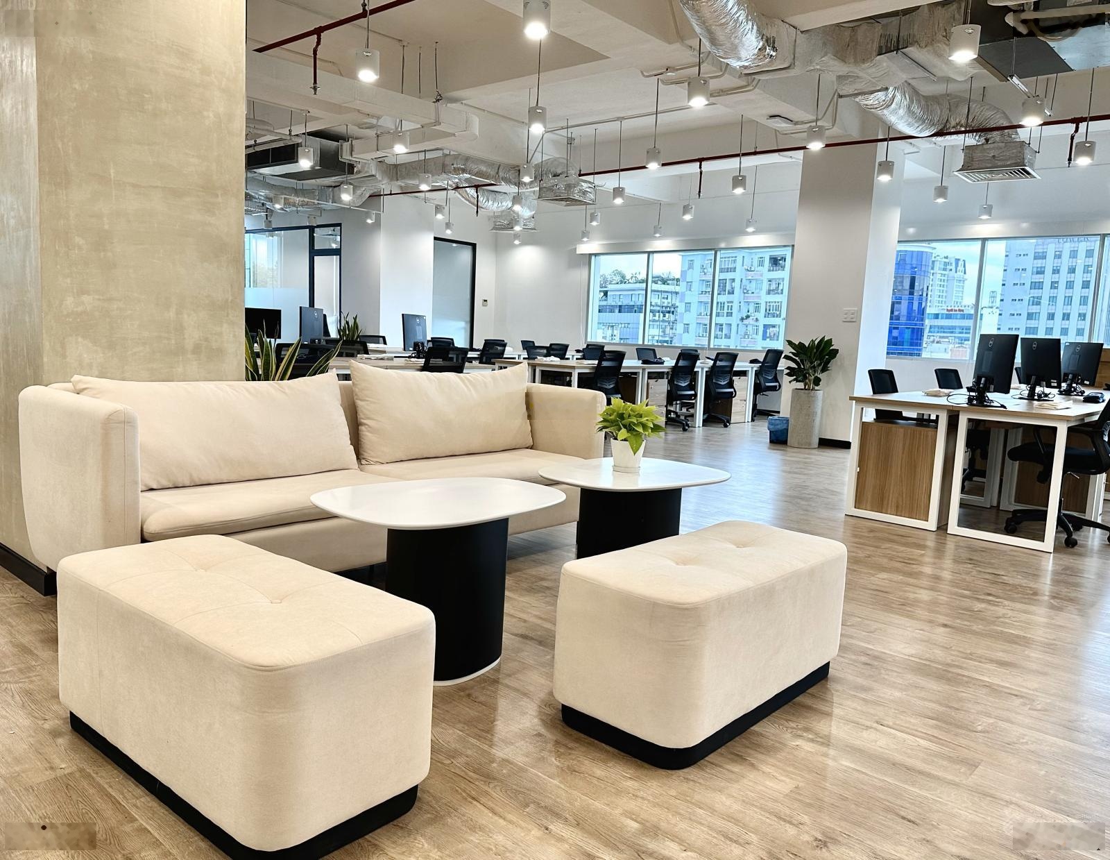 NTMK Quận 1 Sàn văn phòng trọn gói 100 pax full fit-out | Không phát sinh chi phí ẩn