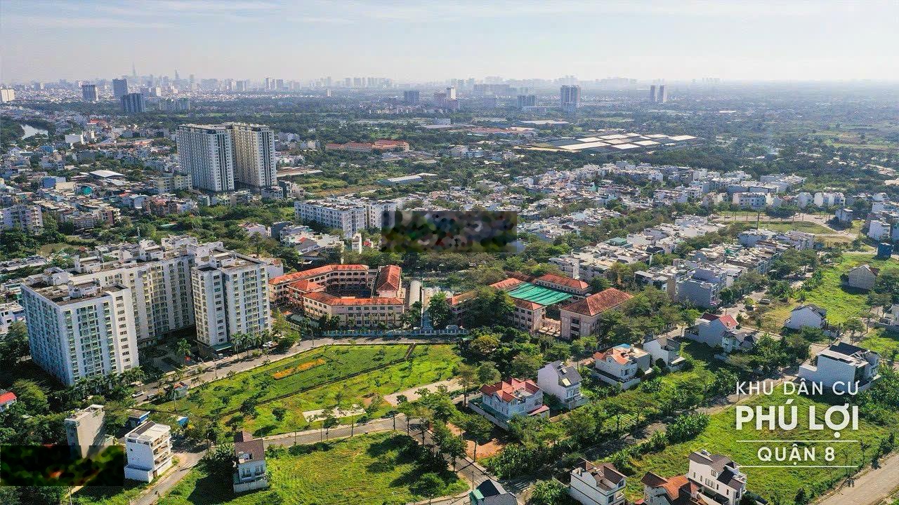 Đất nền sổ đỏ riêng | kdc phú lợi q8 | giá tốt - đầu tư sinh lời ngay!