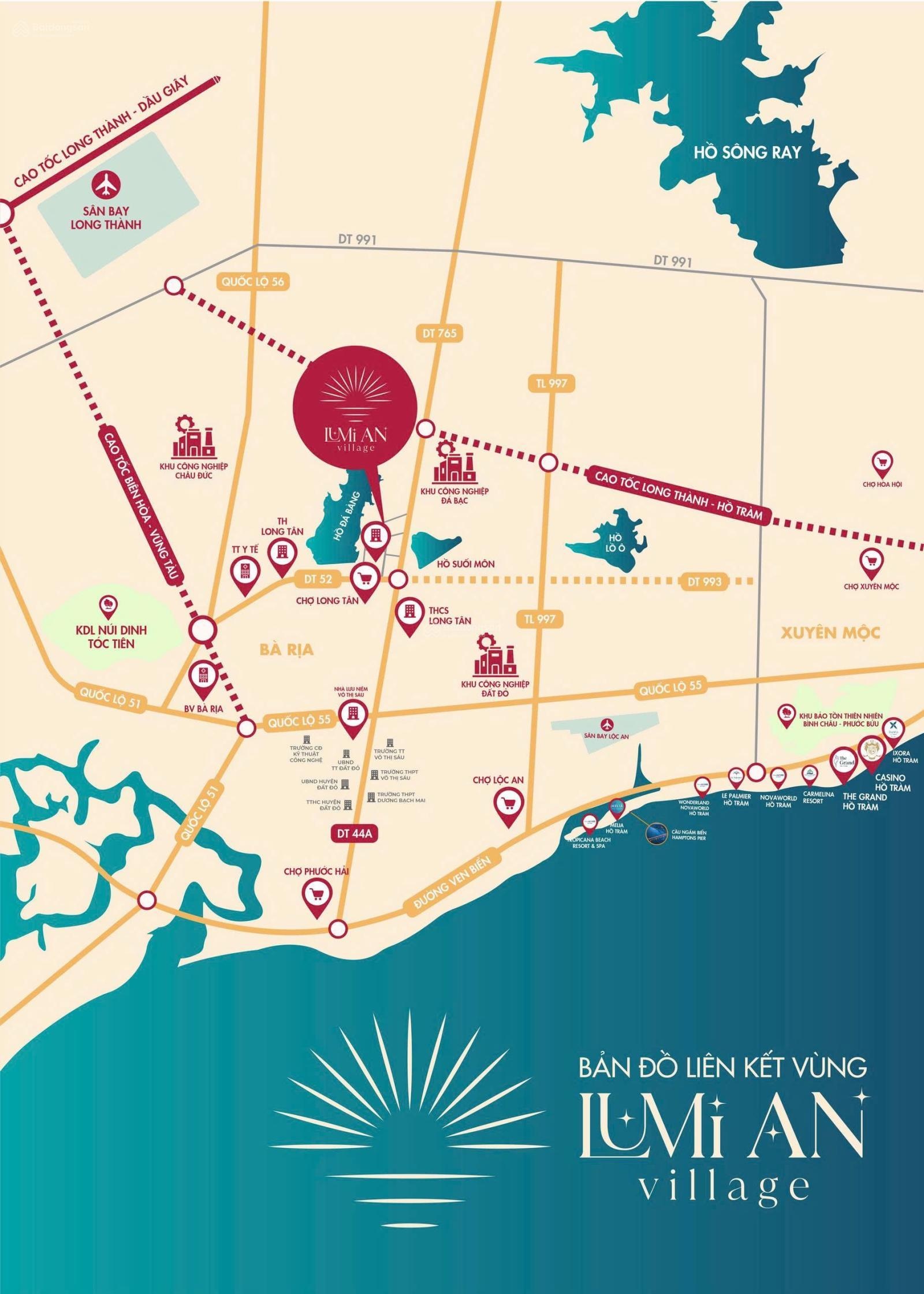 Bán đất SỔ RIÊNG Second Home - Long Tân BRVT - Gần Hồ Đá Bàng
