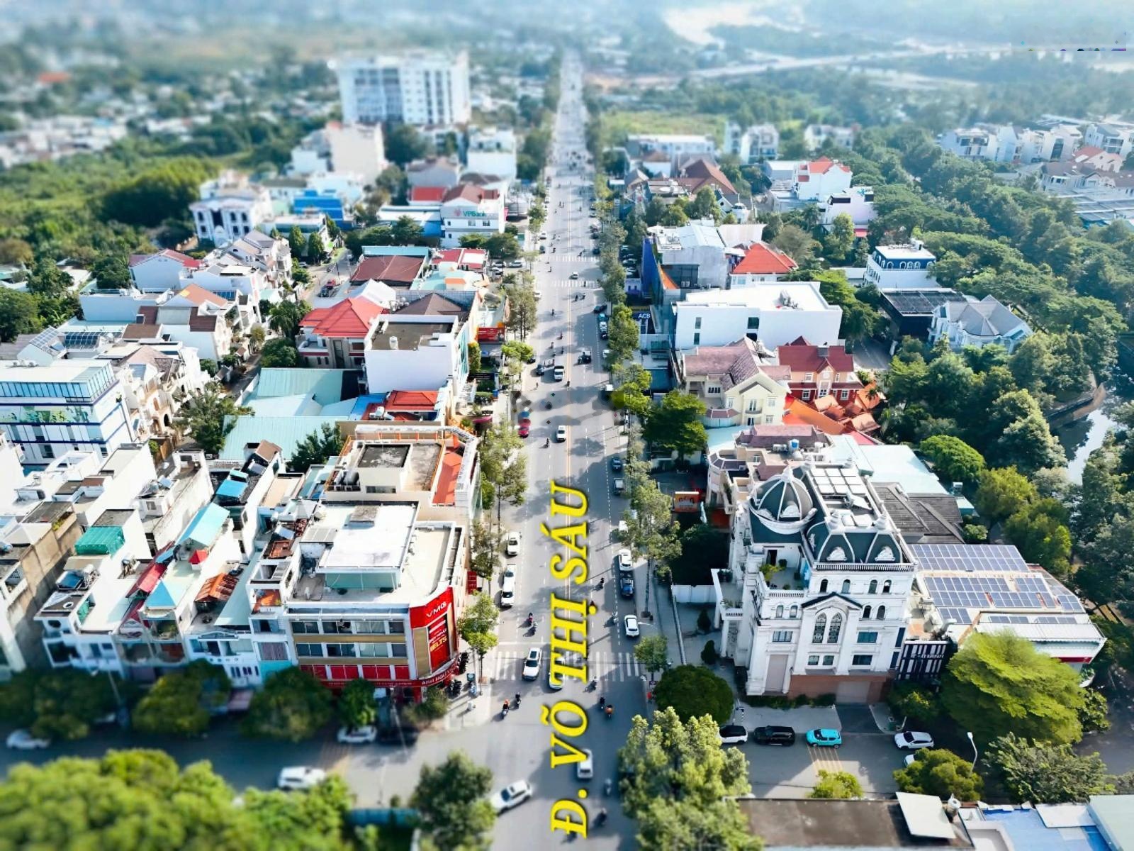 Bán nhà mặt tiền Võ Thị Sáu - Biên Hòa. Nhà đang có sẵn hợp đồng cho thuê cho thu nhập ổn định