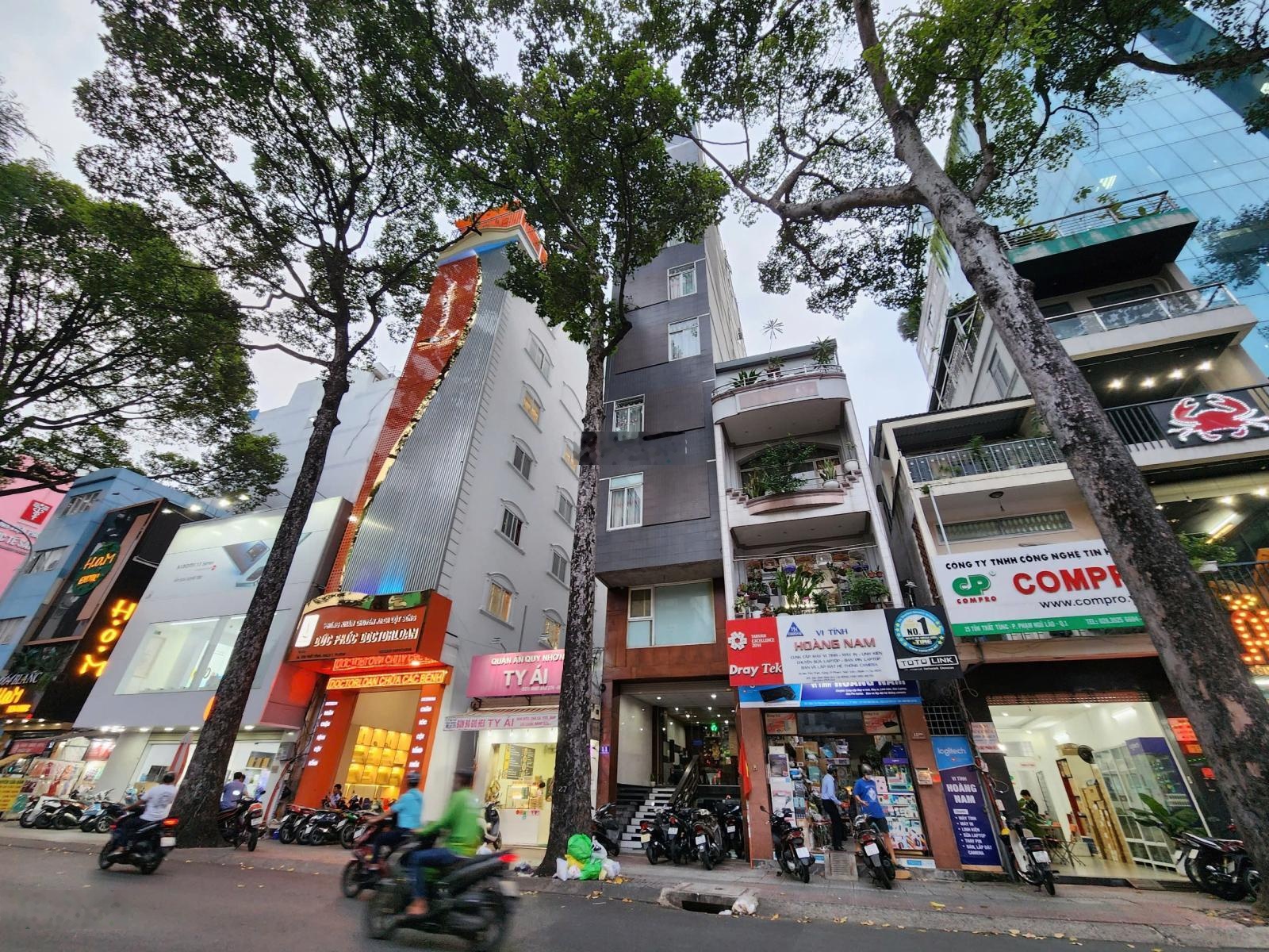 Góc 2mt tôn thất tùng q1 - hầm 7 tầng - chỉ 50 tỷ.