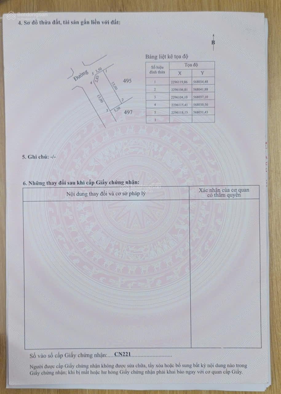 Chính chủ bán lô góc giá hơn 1 tỷ rẻ hơn cả lô thường sẵn sổ cất két sang tên ngay