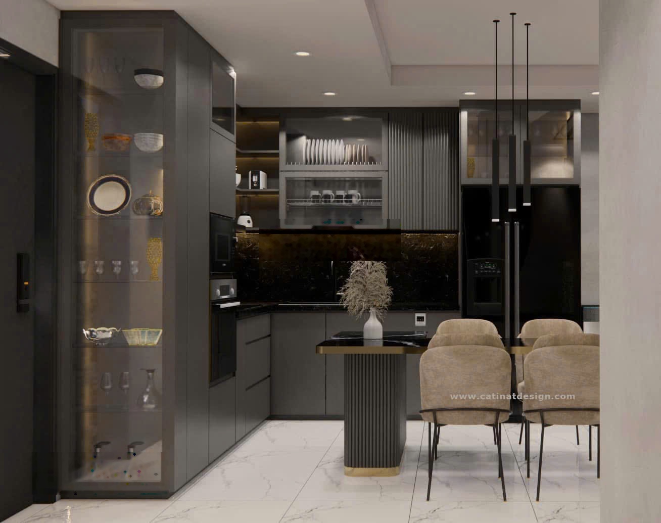 Cho thuê căn hộ CC Kingston, Phú Nhuận DT 80m2 2PN 2WC giá tốt 18tr/th. LH: 0703445188 Trân