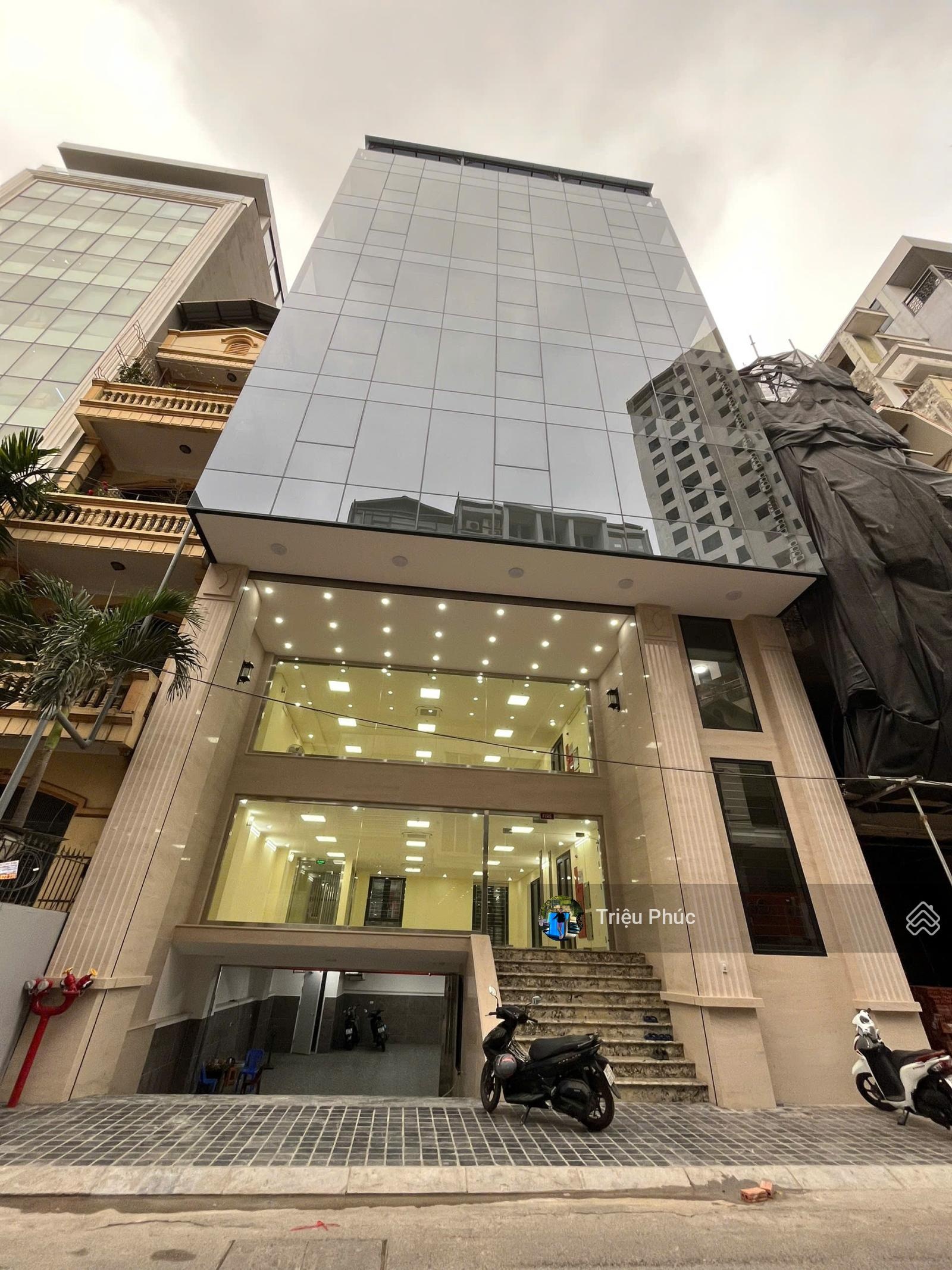 Tòa nhà văn phòng mặt phố vạn phúc - ba đình - 100m2 - 9 tầng thang máy - mới đẹp - 58 tỷ có tl
