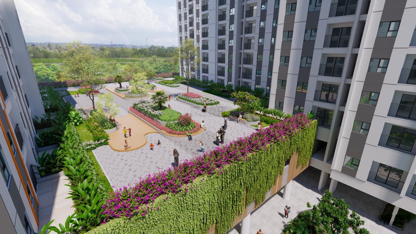 Căn Hộ K.home Cityview Cạnh KCN AMATA Biên Hoà. Căn 2PN, 2WC Chỉ 270 tr sở hữu, H/trợ LS 5,4% năm