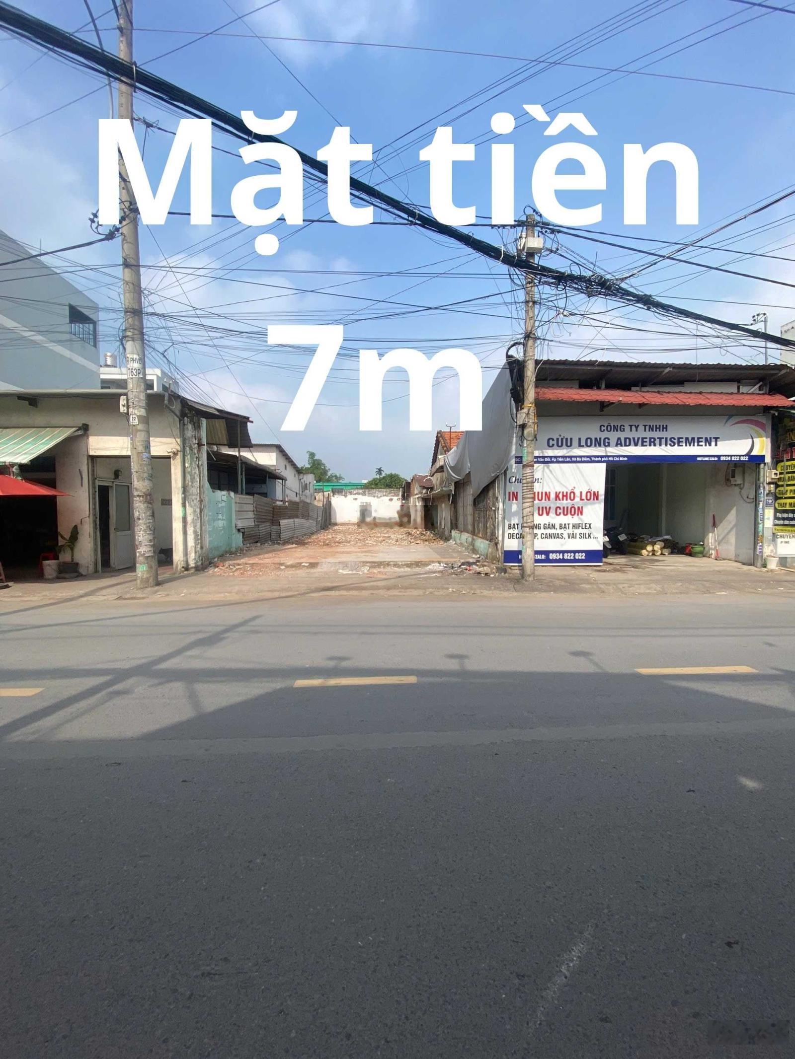 Mặt tiền Phan Văn Đối, 265m2, full thổ cư, xây dựng 7 tầng, giá 15 tỷ 2 TL