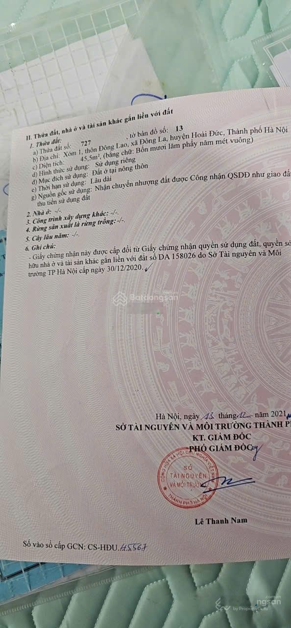 Bán đất đẹp đông la hoài đức, vị trí kinh doanh cực tốt