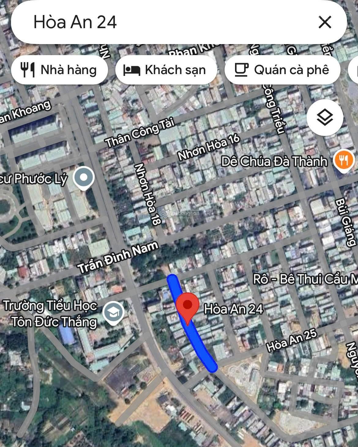 Cơ hội sở hữu Đất mặt tiền Hòa An 24 đối lưng Đinh Liệt | 104m2