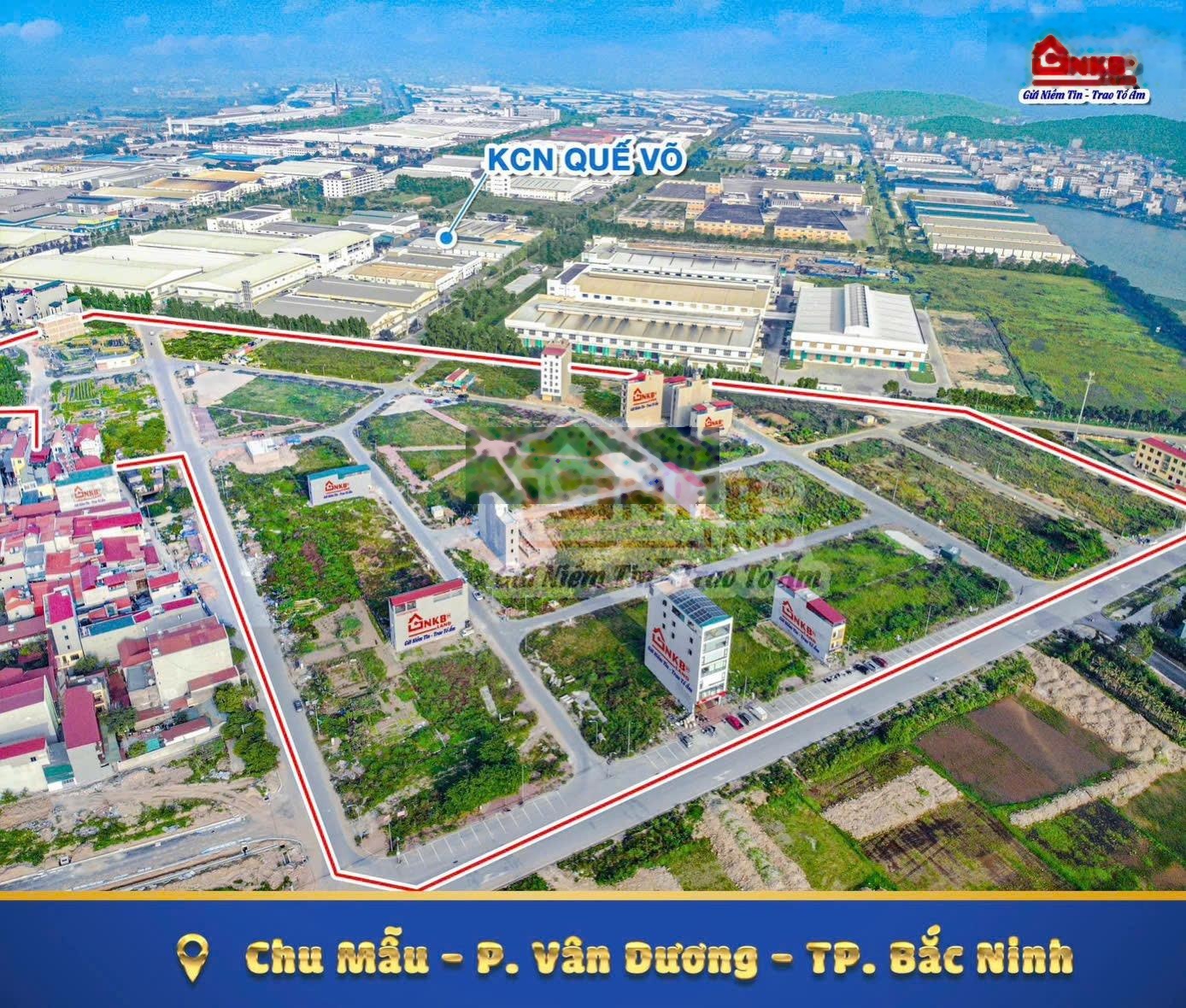 Bán đất nền trục đường 27m đẹp tại KĐT Chu Mẫu trung tâm KCN Quế Võ giá tốt nhất thị trường