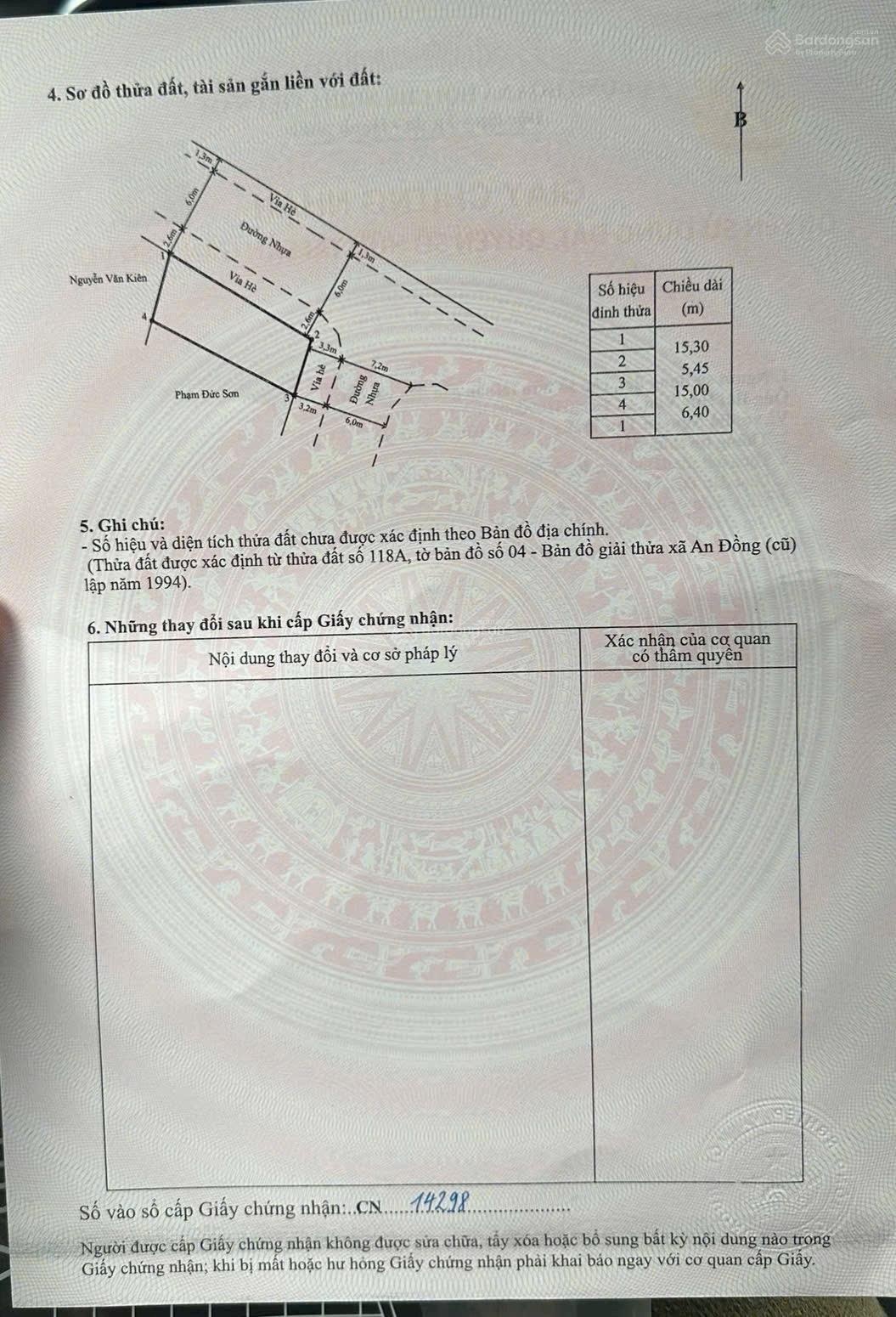 Bán đất tại An Đồng, 4,2 tỷ, 88m2, phong thủy tốt