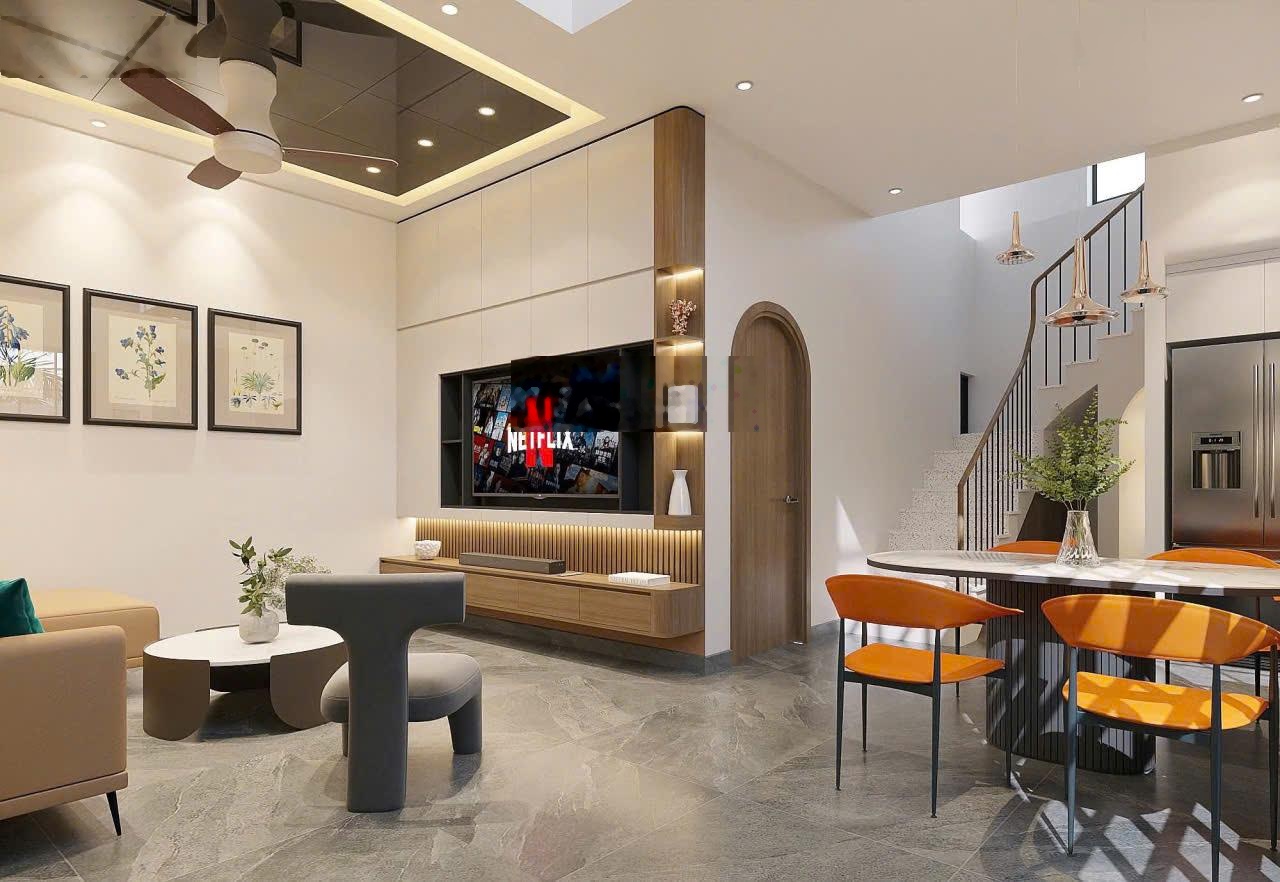 Bán nhà Nguyễn Lương Bằng Hòa Hiệp Nam 2.5 tầng DT 70m² Gần Ori Bàu Tràm Giá 3.85 tỷ